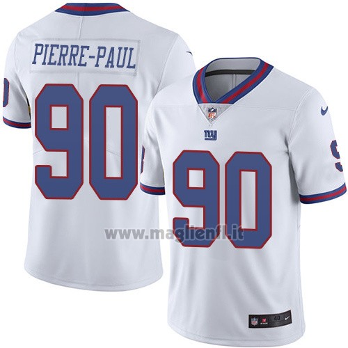 Maglia NFL Legend New York Giants Pierre-paul Bianco